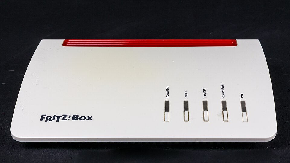 A FRITZ!Box 7590 router
